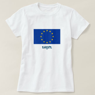 T-Shirt Europe voor vrouwen