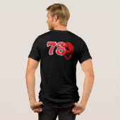 T-Shirt Evil Cat Rebellion78  (Achterkant volledig)