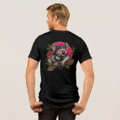 T-shirt Evil Koala D77 Donker Schattig Gothisch Di (Achterkant volledig)