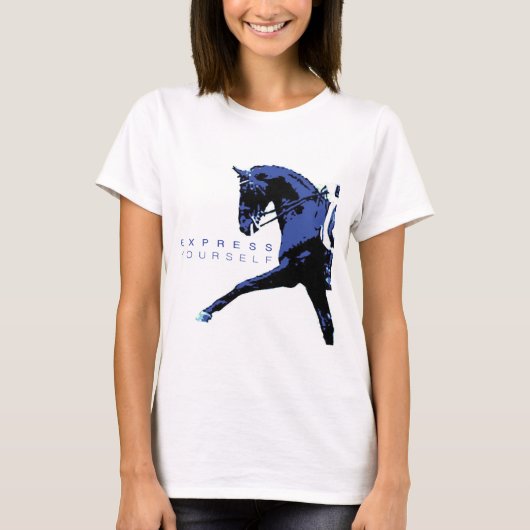 t-shirt "Express Yourself" (Voorkant)