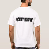 T-shirt expressies. Bootylicious (Achterkant)