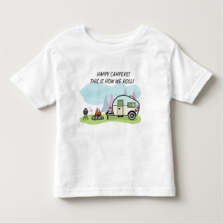 T SHIRT FAMILIE BIJPASSENDE T-SHIRTS CAMPING BOYS
