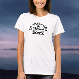 T-shirt Familie op Vakantie