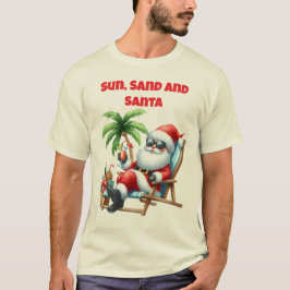 T-Shirt-Familie Tropische Kerst T-shirts