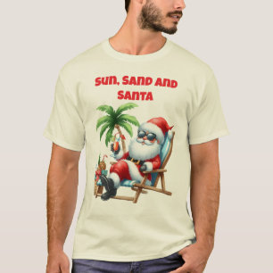 T-Shirt-Familie Tropische Kerst T-shirts