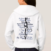 T-Shirt- familielijnen (Achterkant)