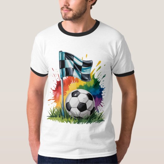 T-Shirt-Family Soccer T-Shirt (Voorkant)