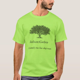 T-shirt - Family Tree heeft diepe wortels