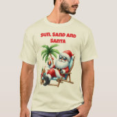 T-Shirt-Family Tropical Christmas T Shirts (Voorkant)
