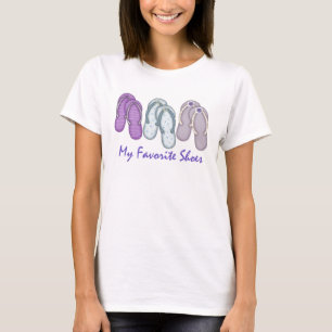 T-shirt Favoriete schoenen