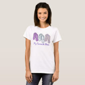 T-shirt Favoriete schoenen (Voorkant volledig)