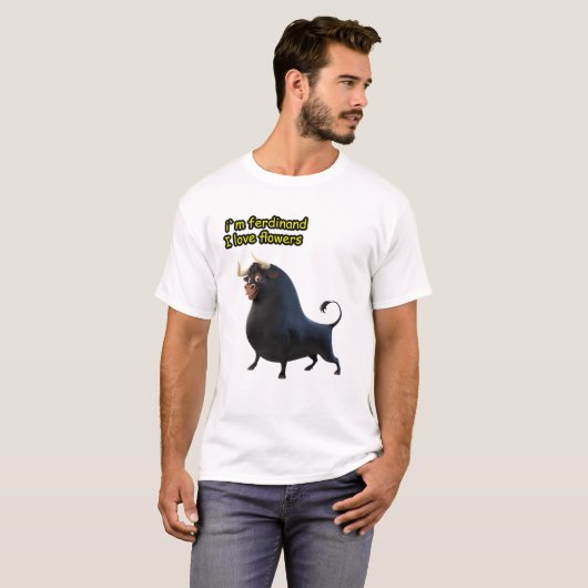 T-shirt ferdinand De legendarische (Voorkant volledig)