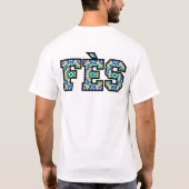 T-shirt Fès Marokko (Achterkant)