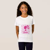 T-shirt Fille Barbie Silhouette Roos – Stijl (Voorkant volledig)