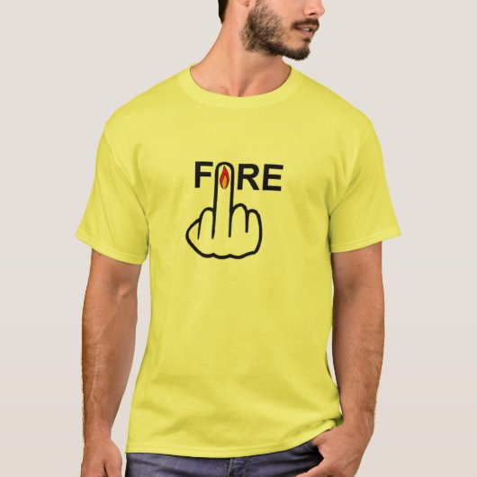 T-Shirt Fire Flip (Voorkant)