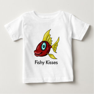 T-shirt Fishy Kisses Baby