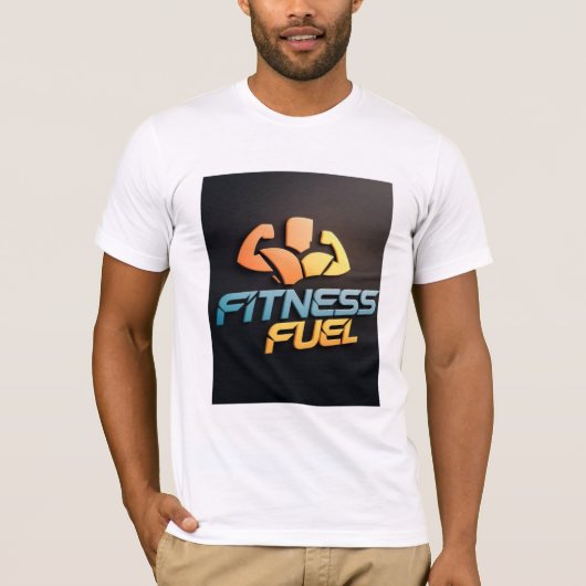 T-shirt Fitness Fuel (Voorkant)