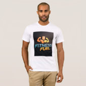 T-shirt Fitness Fuel (Voorkant volledig)