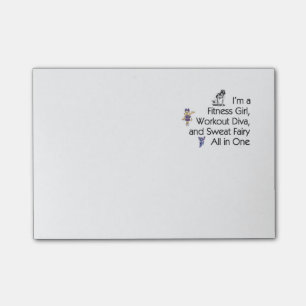 T-SHIRT Fitness Triple Play Post-it® Notes