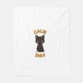 T-Shirt Fleece Deken (Voorkant)