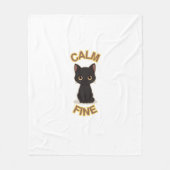 T-Shirt Fleece Deken (Voorkant)