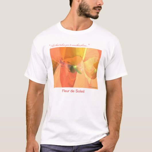 T-shirt Fleur de Soleil (Voorkant)