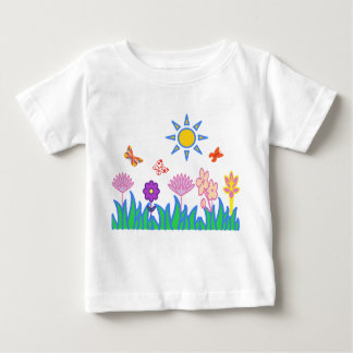 T shirt flores mariposas sol naturaleza Camiceta