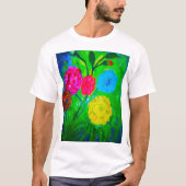 T-shirt Flowers  (Voorkant)
