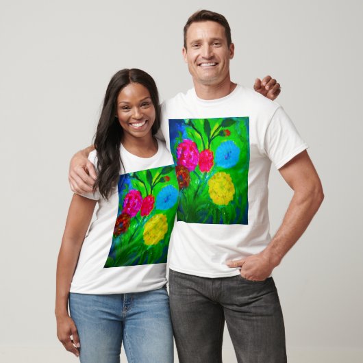 T-shirt Flowers  (Unisex)