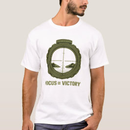 T-shirt Focus = Victory Tactisch Gevechtsterrein