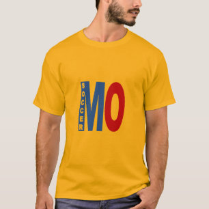 T-shirt foncé jaune MISSOURI VOETBAL