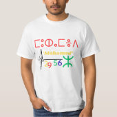 T-shirt for men with name Amazighi (Voorkant)