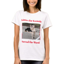 T-shirt:, foto: Katten voor Kamala