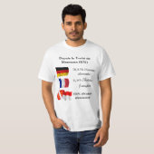 T-Shirt Franco-Duits-Alsacien (Voorkant volledig)