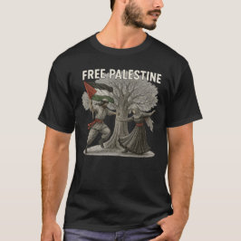 T-shirt 'Free Palestina' – Roots of Freedom