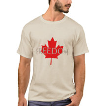 T-Shirt Freedom Canada