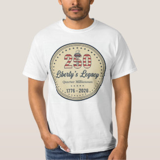 T-shirt "Freedom & Liberty" – Patriotisch Vlagmoti