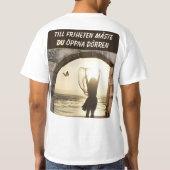 T-shirt — Frihetens dörr (Achterkant)