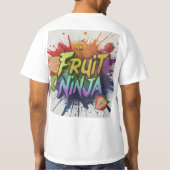 T-shirt Fruit Ninja (Achterkant)