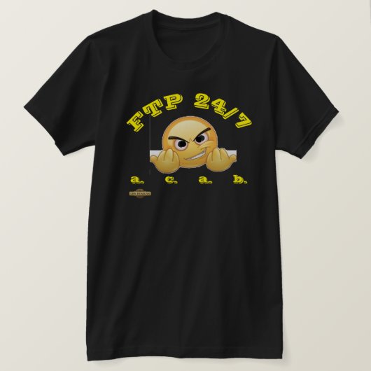 T-shirt "FTP 24/7" (Design voorkant)