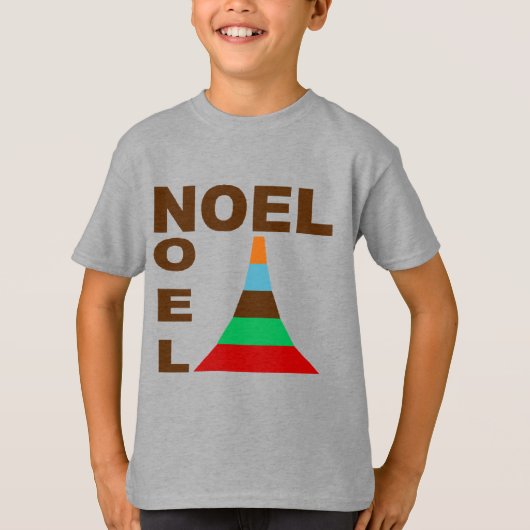 T-shirt fundamenteel staal Design KERSTMIS TAARTEN (Voorkant)
