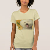 T-shirt Funny Dog Print A Wink zegt het allemaal (Voorkant)