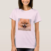 T-shirt Funny Dog Print - Hé jongen (Voorkant)