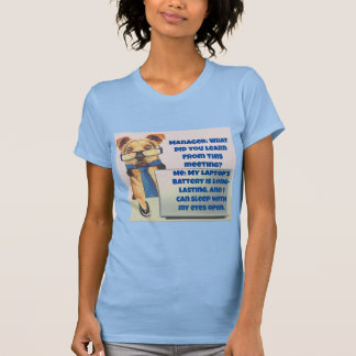 T-shirt Funny Dog Print Wat heb je geleerd?