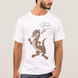 T-shirt Furet "Ch'a is in orde?"