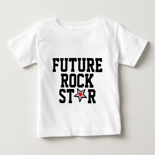 T-shirt "Future Rock Star" (Voorkant)