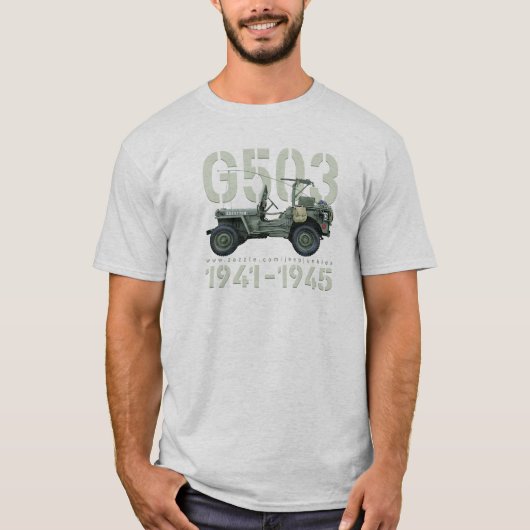 T-shirt G503-Mannen (Voorkant)