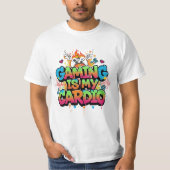 T-Shirt gamer quote (Voorkant)