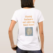 T-Shirt Gathering sunshine and sand dollars (Achterkant)