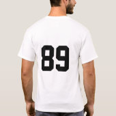 T-shirt "geboortejaar" (Achterkant)